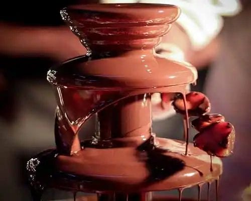chocolate fountain in Hyderabad