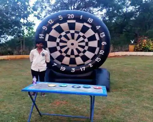 Inflatable dart game stall in hyderabad inflatable dart game stall in Hyderabad